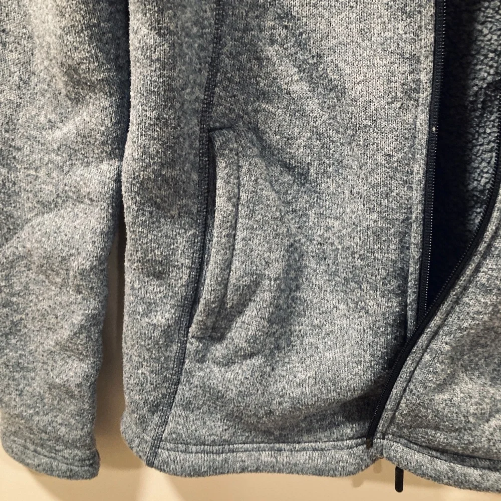 The North Face Crescent Sunset Full-Zip Fleece Jacket in Blue- Size M - Picture 4 of 6